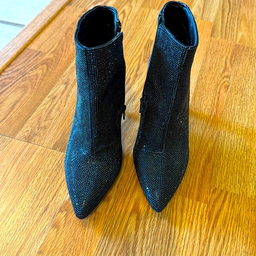 GIANNI BINI annina black heeled boots